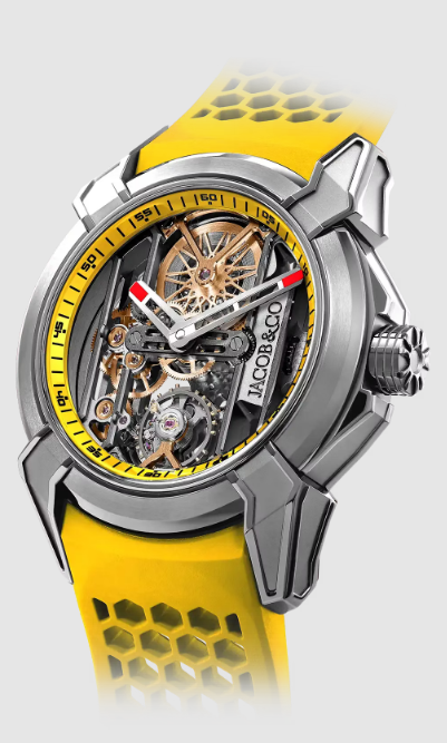 Review Jacob & Co Epic X Skeleton YELLOW EX110.20.AA.AQ.A Replica watch